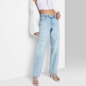 Wild Fable Light Blue Straight Leg Jeans